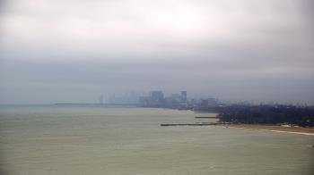 Weather camera view of Northwestern University.