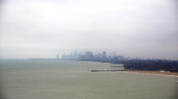 Weather camera view of Northwestern University.