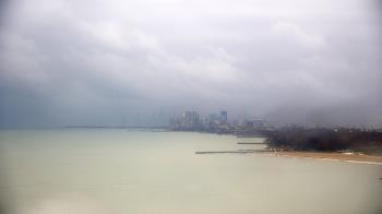 Weather camera view of Northwestern University.