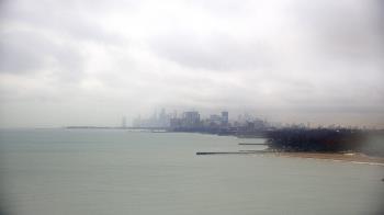 Weather camera view of Northwestern University.