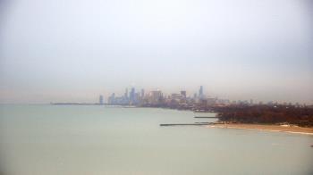 Weather camera view of Northwestern University.