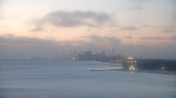 Weather camera view of Northwestern University.