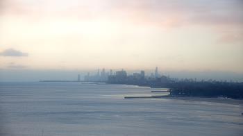 Weather camera view of Northwestern University.