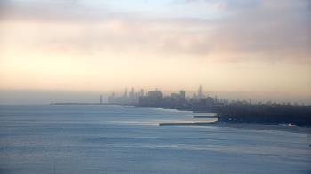 Weather camera view of Northwestern University.
