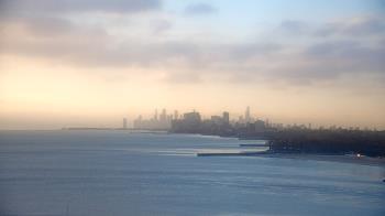 Weather camera view of Northwestern University.