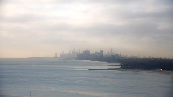 Weather camera view of Northwestern University.