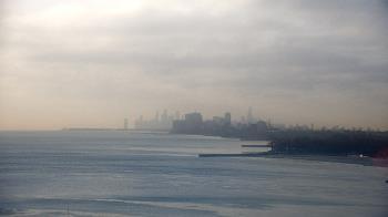 Weather camera view of Northwestern University.