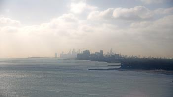 Weather camera view of Northwestern University.