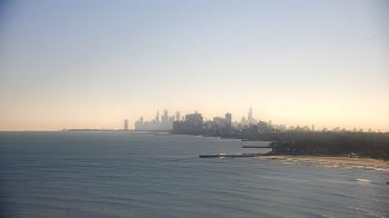 Weather camera view of Northwestern University.