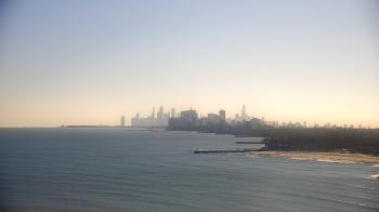 Weather camera view of Northwestern University.