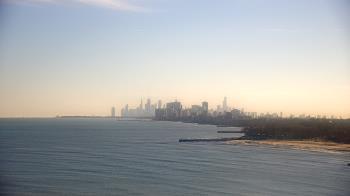 Weather camera view of Northwestern University.