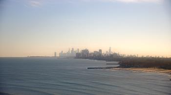 Weather camera view of Northwestern University.