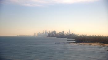 Weather camera view of Northwestern University.