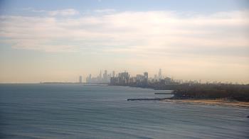 Weather camera view of Northwestern University.