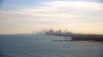 Weather camera view of Northwestern University.