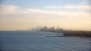 Weather camera view of Northwestern University.