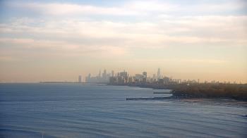 Weather camera view of Northwestern University.