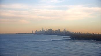 Weather camera view of Northwestern University.