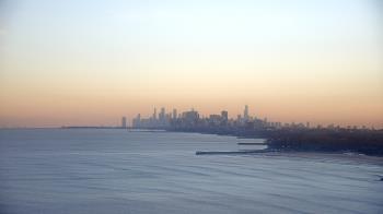 Weather camera view of Northwestern University.