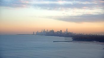 Weather camera view of Northwestern University.