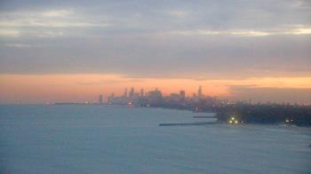 Weather camera view of Northwestern University.