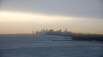 Weather camera view of Northwestern University.