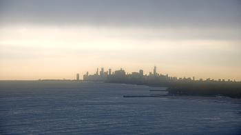 Weather camera view of Northwestern University.