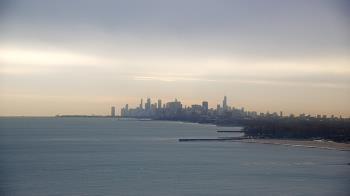 Weather camera view of Northwestern University.