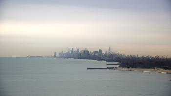 Weather camera view of Northwestern University.