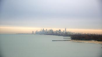 Weather camera view of Northwestern University.