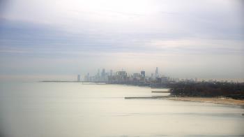 Weather camera view of Northwestern University.