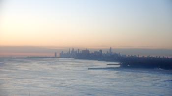 Weather camera view of Northwestern University.