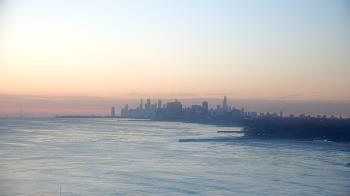 Weather camera view of Northwestern University.
