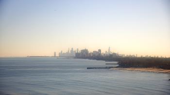 Weather camera view of Northwestern University.