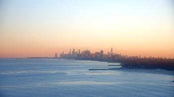 Weather camera view of Northwestern University.