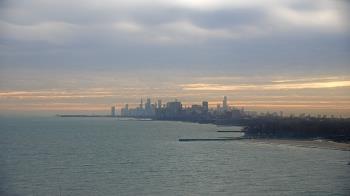 Weather camera view of Northwestern University.