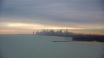Weather camera view of Northwestern University.