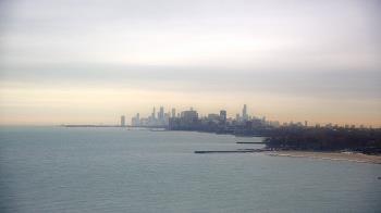 Weather camera view of Northwestern University.