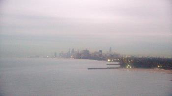 Weather camera view of Northwestern University.