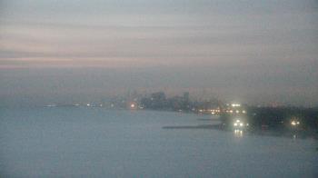 Weather camera view of Northwestern University.