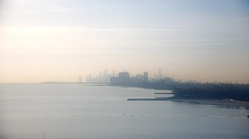 Weather camera view of Northwestern University.