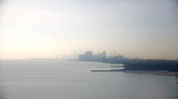 Weather camera view of Northwestern University.