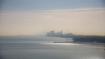 Weather camera view of Northwestern University.
