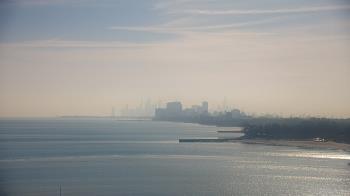 Weather camera view of Northwestern University.