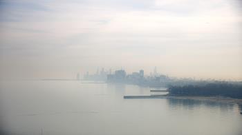 Weather camera view of Northwestern University.