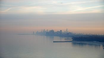 Weather camera view of Northwestern University.
