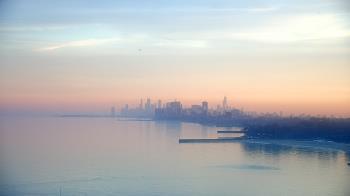 Weather camera view of Northwestern University.
