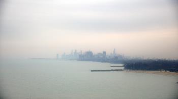 Weather camera view of Northwestern University.