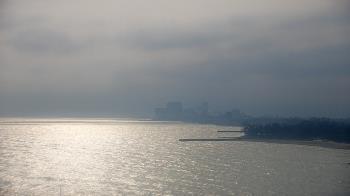 Weather camera view of Northwestern University.