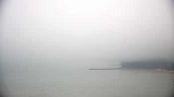 Weather camera view of Northwestern University.